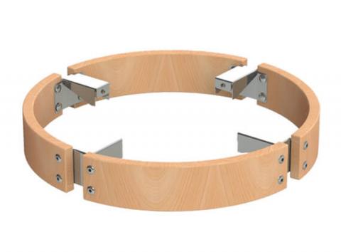 Safety Railing for Cilindro Sauna Heaters